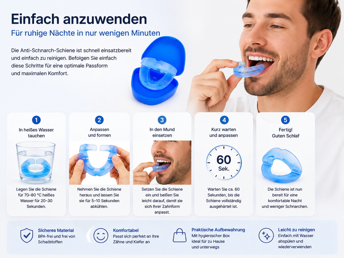 Anti Schnarch Schiene