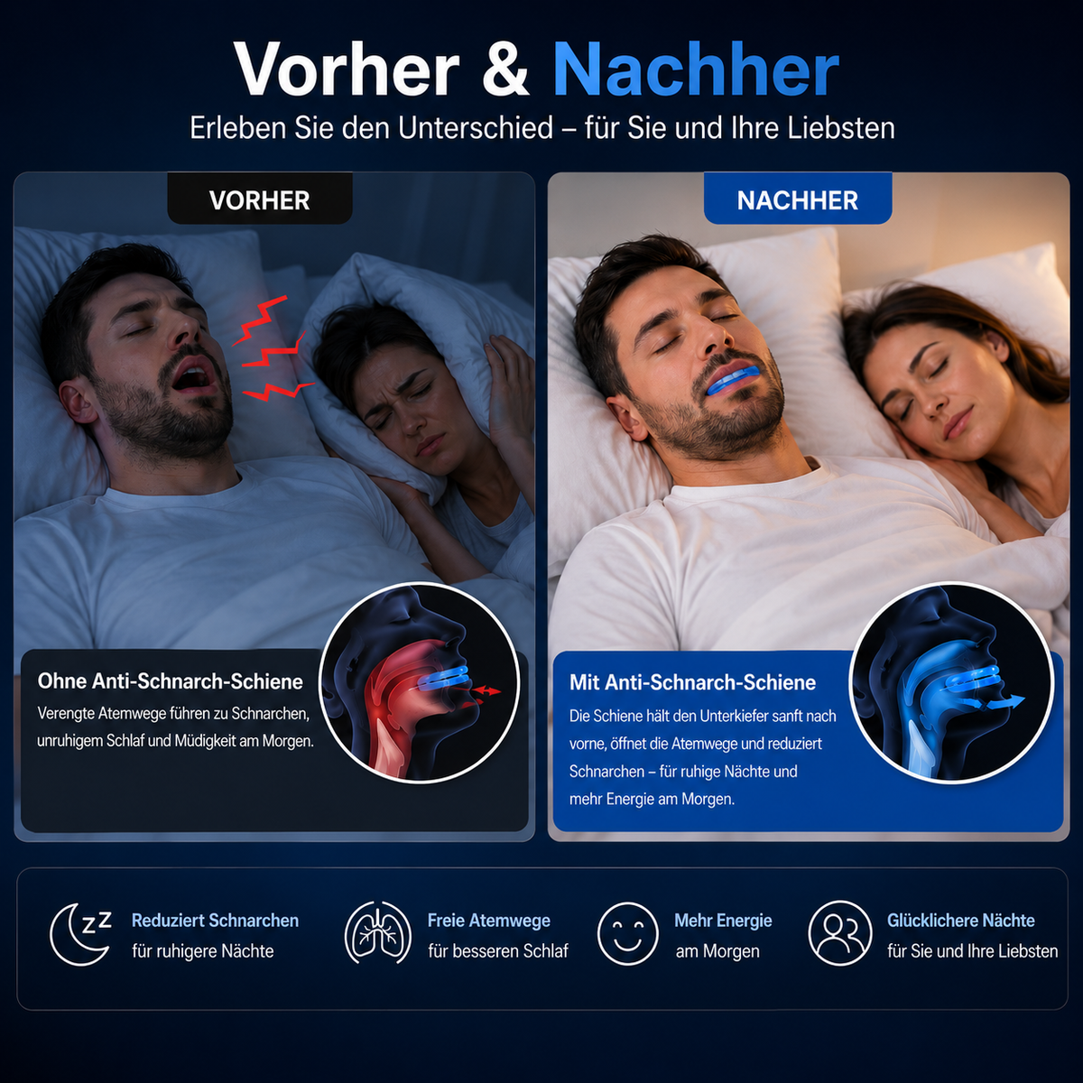 Anti Schnarch Schiene